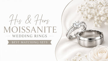 His and Hers Moissanite Wedding Rings: Best Matching Sets